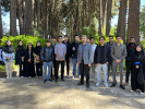 بازدید دانشجویان مهندسی شهرسازی از باغ تاریخی اکبریه