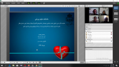 برگزاری جلسه دفاع از پایان نامه کارشناسی ارشد دانشجو عاطفه مرادی رشته فیزیولوژی ورزشی بصورت مجازی