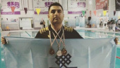 کسب سه عنوان برتر توسط مسئول ورزش برادران دانشگاه بیرجند در مسابقات شنا قهرمانی کارگران کشور