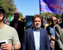 حضور پرشور دانشگاهیان دانشگاه بیرجند در راهپیمایی روز جهانی قدس