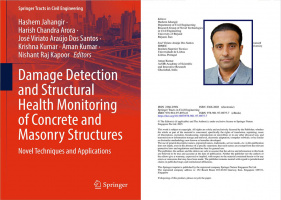 کتاب Damage Detection and Structural Health Monitoring of Concrete and Masonry Structures توسط عضو هیات علمی دانشگاه بیرجند در انتشارات معتبر بین المللی اشپرینگر منتشر شد