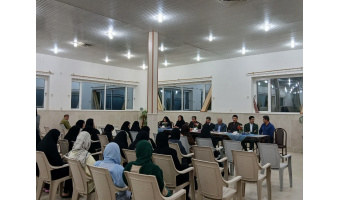 نشست صمیمی مسئولان دانشگاه بیرجند با دانشجویان مجموعه خوابگاه‌های صدف