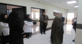 بازدید دکتر ابراهیمی مدیرکل هیأت‌های رسیدگی به تخلفات اداری از درمانگاه دانشگاه