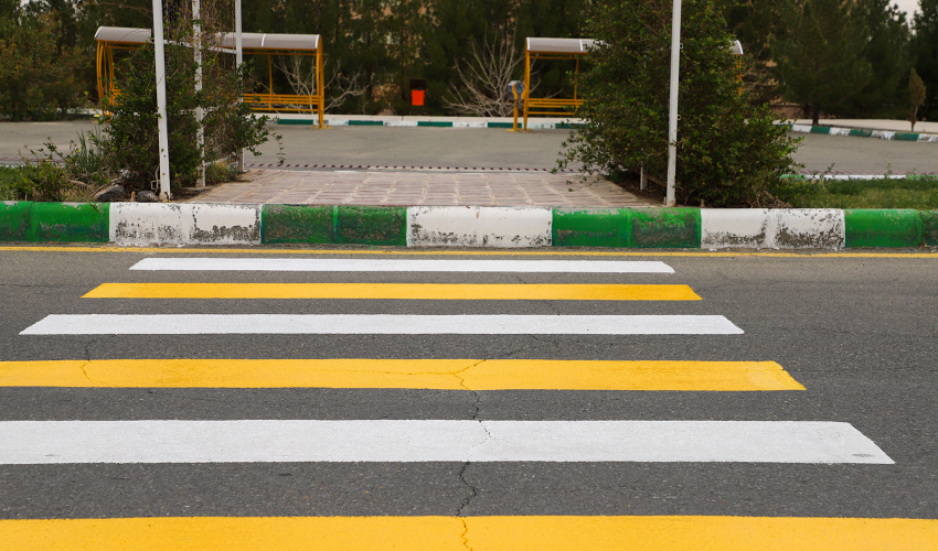 نوسازی و زیباسازی محیط دانشگاه بیرجند با اجرای طرح گسترده رنگ‌آمیزی و بهسازی مبلمان شهری